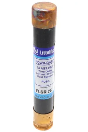 Littelfuse FLSR025 600V RK5 Time Delay Fuse Clearance