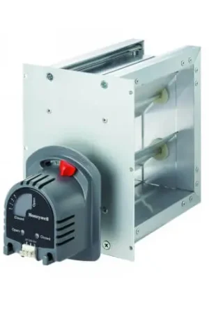 Honeywell Home ZD10X8TZ 10 in. x 8 in. TrueZONE Rectangular Parallel Blade Damper Authentic