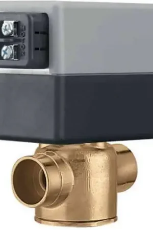 Caleffi Z57 2-Way Motorized Zone Valve with End Switch 1-1/4 Inch Sweat 7.5 Cv 24V Fan Favorite