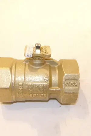 Johnson Controls VG1241FT938BAA Two-Way Plated Brass Trim Ball Valve Electric Actuator Sale
