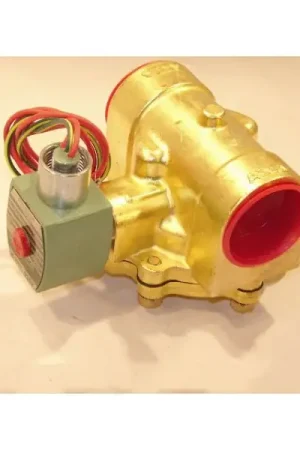 ASCO 8210G22-24V Solenoid Valve 1 1/2 inch N/C for Water/Air 5-150 PSI Special Discount