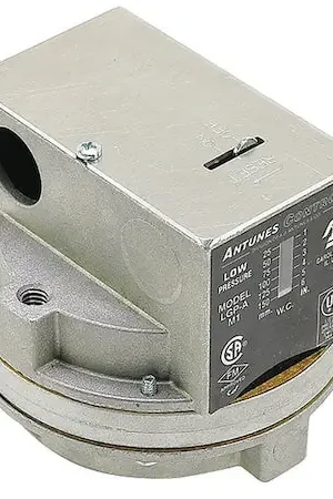 Antunes 803112501 Low Pressure Gas Switch 1-6 inch W.C. Range Manual Reset Super Sale