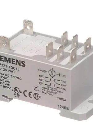 Reduced Price Siemens 3TX7131-4DC13 24V DPDT 30A Panel Mount Relay