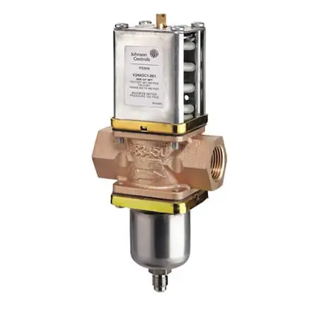 Hassle-Free Returns JOHNSON CONTROLS V246HC1-001C Two-Way Water-Regulating Valve 3/4 inch NPT