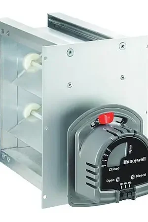 Flash Sale Resideo Braukmann ZD6X12TZ 6L X 12H Parallel 2pos24v S/R HVAC Damper
