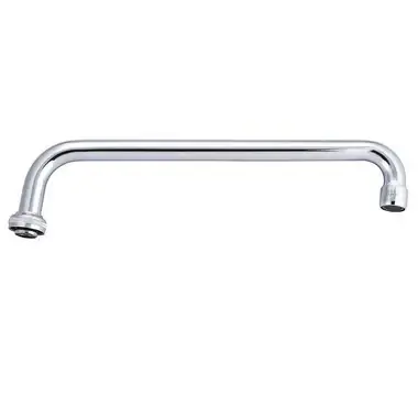 Premium Central Brass SU-363-LA Swivel Tube Spout with Aerator 12 in