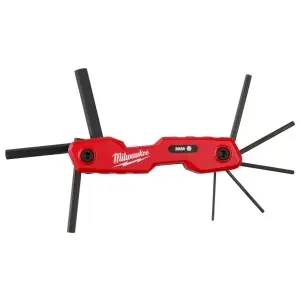 Weekend Sale Milwaukee Tool 48-22-2182 8-Key Folding Hex Key Set - Metric