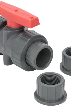 Hayward TBB1010CPEG 1-Inch True Union Ball Valve Gray Special Offer