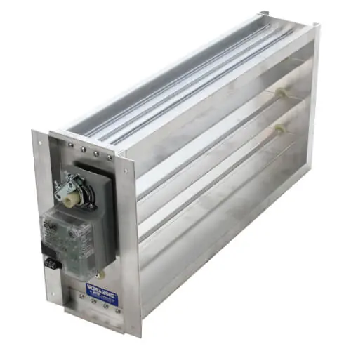 EWC Controls 22X10 ND Motorized Damper 24v LED Light Rectangular Don't Miss Out
