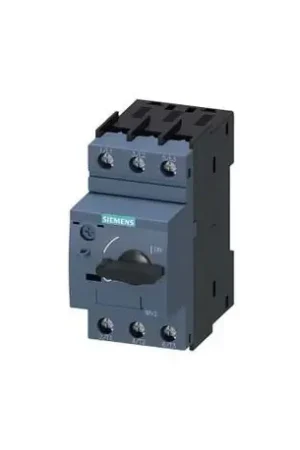 Siemens 3RV2021-1FA10 3-Pole 690 Volt 3.5 to 5 Amp 3-Phase Thermal Magnetic Circuit Breaker Holiday Sale