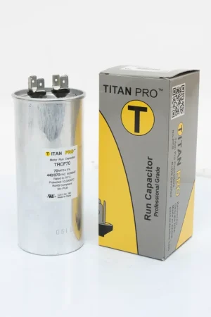 Clearance Packard TRCF70 70MFD 370/440V Round Run Capacitor