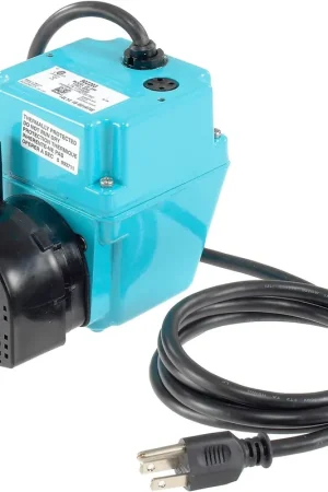 Trusted Brand Little Giant 502203 Small Submersible Pump 115V 60Hz 6 ft Cord 11.8 ft Head