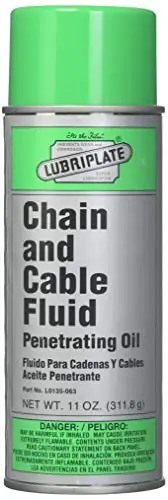 Last Chance Lubriplate L0135-063 Chain and Cable Penetrating Oil 12 oz