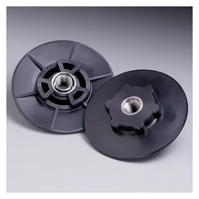 Budget 3M 7100080331 Disc Pad Hub Hard Black 4-1/2 in 5/8-11