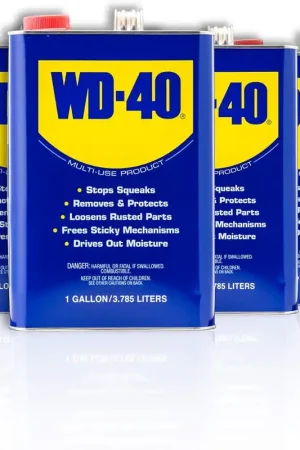 WD-40 490118 Multi-Use Product One Gallon 4-Pack Authentic