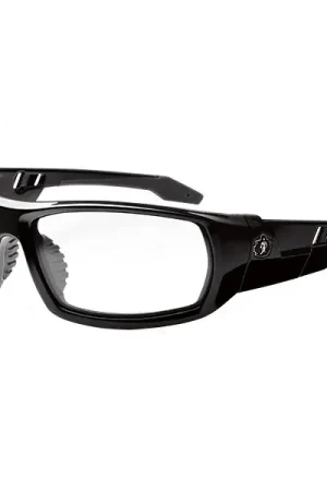 Grab Now Ergodyne 50003 Skullerz Odin Eyewear Black Frame Clear Anti-Fog Lens