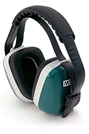 MSA 10061273 Economuff Earmuff Multi-Position 23 NRR Under Chin Behind Head 24 NRR Over The Head Luxury