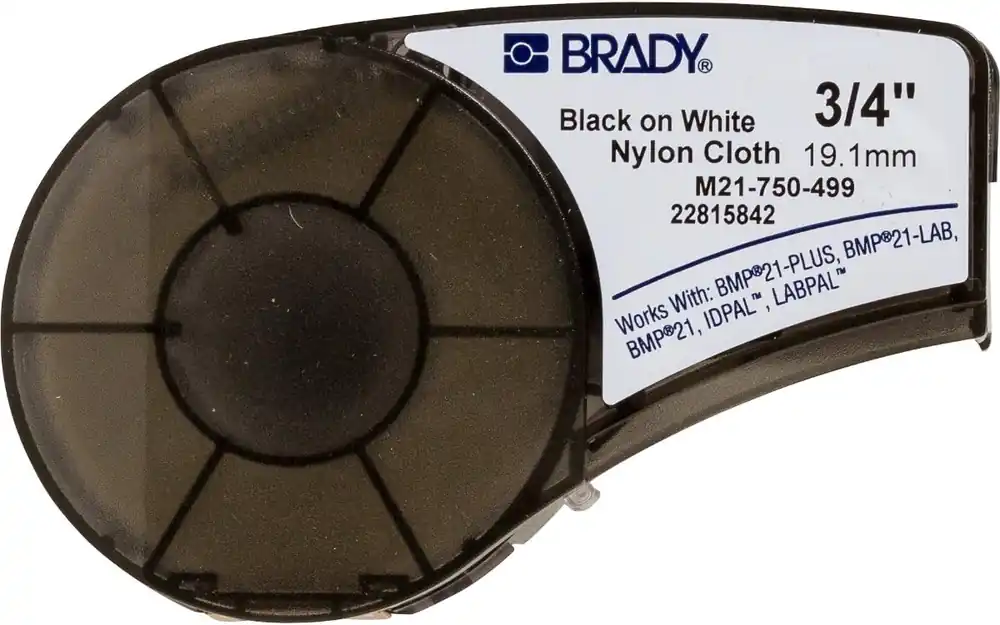 Last Chance Brady 110895 Signs, Labels & Markers Make-Your-Own Sign, Label & Marker Blanks Continuous Tape Cartridges for Printers