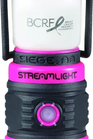 Affordable Streamlight 44944 Siege 200 Lumen Ultra-Compact Work Lantern 3xAA Battery Pink