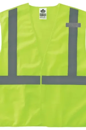 Ergodyne 21075 GloWear 8215BA Type R Class 2 Breakaway Mesh Safety Vest, Large/X-Large, Lime Affordable