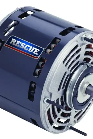US Motors 5461 RESCUE® 1/6 - 1/2 hp 1075 RPM 208-230V Single Phase Blower Motor Fresh Stock