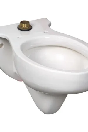 American Standard 3445J101.020 Rapidway Elongated Toilet Bowl Wall-Hung White Fan Favorite