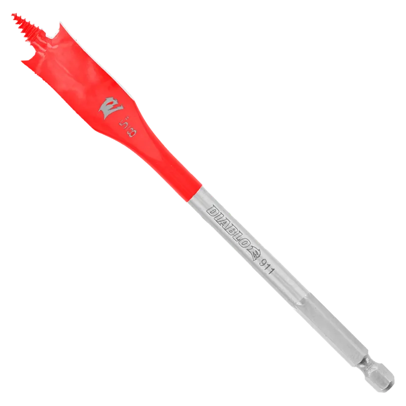 Crafted DIABLO DSP2070 SPEEDemon Spade Bit 5/8 Inch SPADE BIT 1/4 Inch SHANK