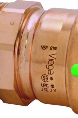 Viega 20828 ProPress Zero Lead Copper XL-C Adapter With Male 3 Inch P x Male NPT Popular