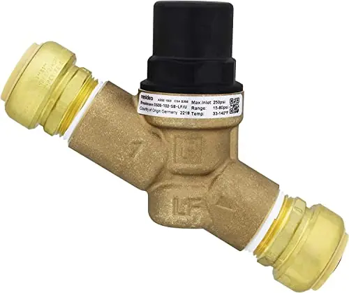 Resideo DS05-102-SB-LF Water Pressure Regulator Valve 1 Inch DN25 Push Connect Affordable