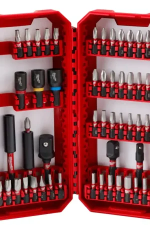 Secure Checkout Milwaukee 48-32-4096 SHOCKWAVE Impact Duty Driver Bit Set - 55PC