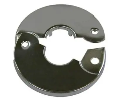 Shop Now Gene Rich 272 3/8 in. IPS 2.75 in. Steel SureGrip Floor and Ceiling Plate, Chrome-Plated
