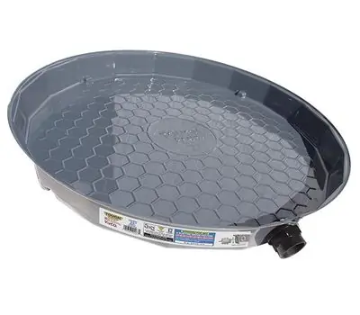 IPS 87112 Tough Pans Pro 21 in. Water Heater Pan with CPVC Adapter Trending