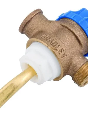 Bradley S07-066 Brass Foot Valve Assembly for Wash Fountains Grab Now