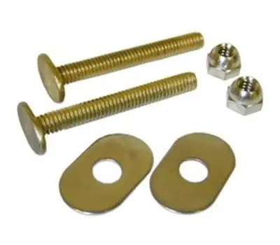 Buy Today Gene Rich 26-TP 5/16 x 2.25 in. Solid Brass Closet Bolt Combination