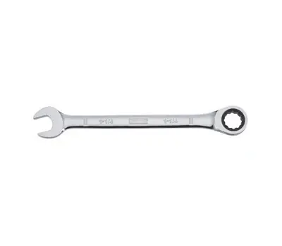 High Quality DEWALT DWMT72295OSP SAE Ratcheting Combination Wrench Set Polished Chrome 5/8 Inch