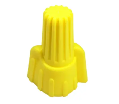 Cambridge WCW-C4 Winged Wire Connectors Wire Range 3 #18 - 2 #12 with 1 #14 Yellow Buy Online