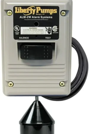 Liberty Pumps ALM-2W Indoor/Outdoor High Liquid Level Pump Alarm 115 V with 20 ft Cord Brand New