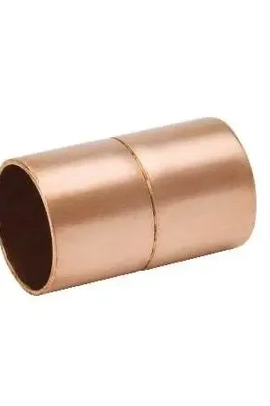 MUELLER W01034 7/8 OD Roll-Stop Coupling WC-400 Plumbing Sweat Fitting Price Drop