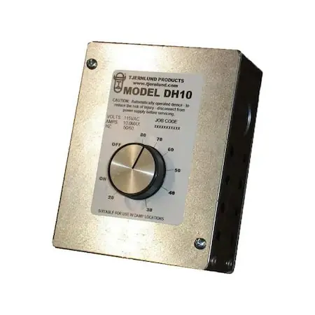 Tjernlund DH10 Adjustable Dehumidistat SPST 115VAC Luxury