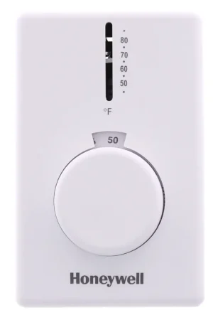 Honeywell Home T4398A1021 Line Voltage Mechanical Thermostat Electric Heat 240V White Hassle-Free Returns