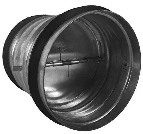 Tjernlund BD-8 Backdraft Damper for 8 Inch Ducts Top Rated