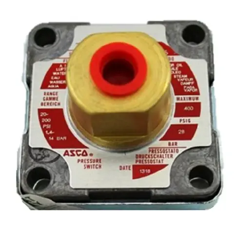 Brand New ASCO RG10A21 Brass Transducer for P Series Pressure Switch