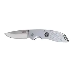 Must Have KLEIN TOOLS 44144 Folding Pocket Knife Heavy Duty Stainless Steel 3.375 Inches