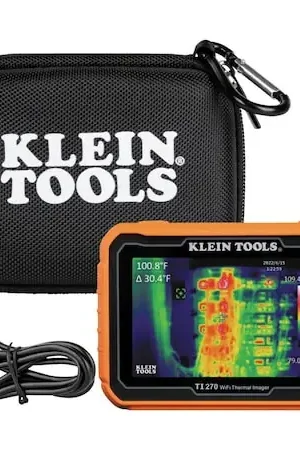 Secure Checkout Klein Tools TI270 Rechargeable Thermal Imager With Wi-Fi