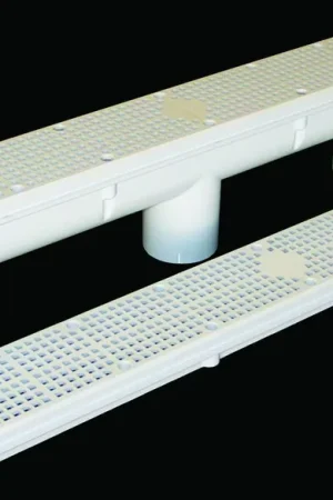 Place Order Custom Molded Products 25506-320-000 Channel Main Drain & Sump 32 Inches White