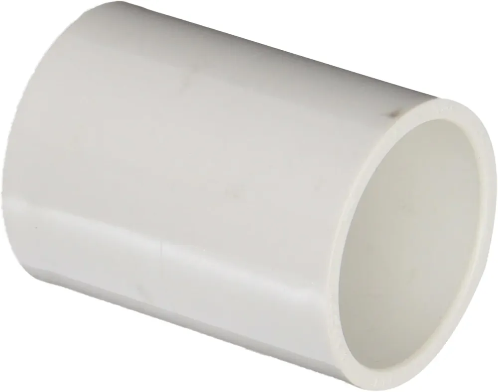 LASCO 429-012 1-1/4 Inch Slip Coupling PVC Pipe Fitting Trusted Brand
