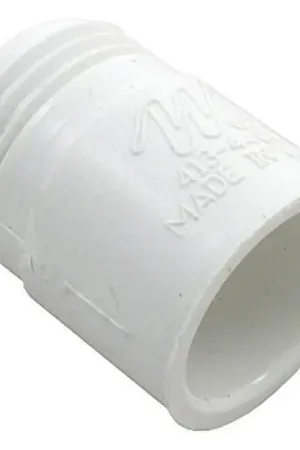 Last Chance Waterway Plastics 413-4400 PVC Adapter On/Off Hose Valve 1/2 Inch