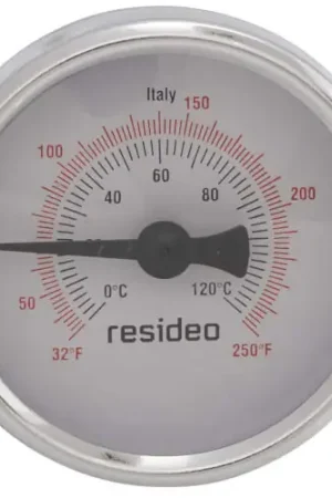Resideo GT161 1/2 NPT Connection Thermometer w/ 2 Dial Size While Supplies Last