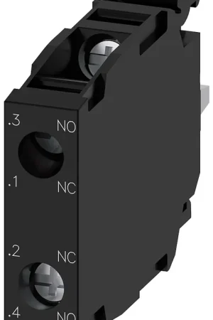 Siemens 3SU14001AA101FA0 Contact Module with Screw Terminal for Front Plate Mounting Best Seller