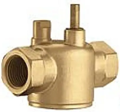 Caleffi Z207433 1/2-Inch Z-One 2-Way Straight Sweat Low-Lead Brass Valve Body Budget